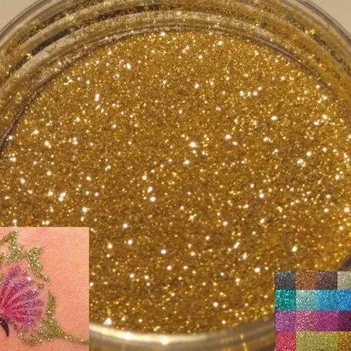 950 gramme paillettes poudre couleur doré 950g pour fimo décoration peinture maison murs auto moto