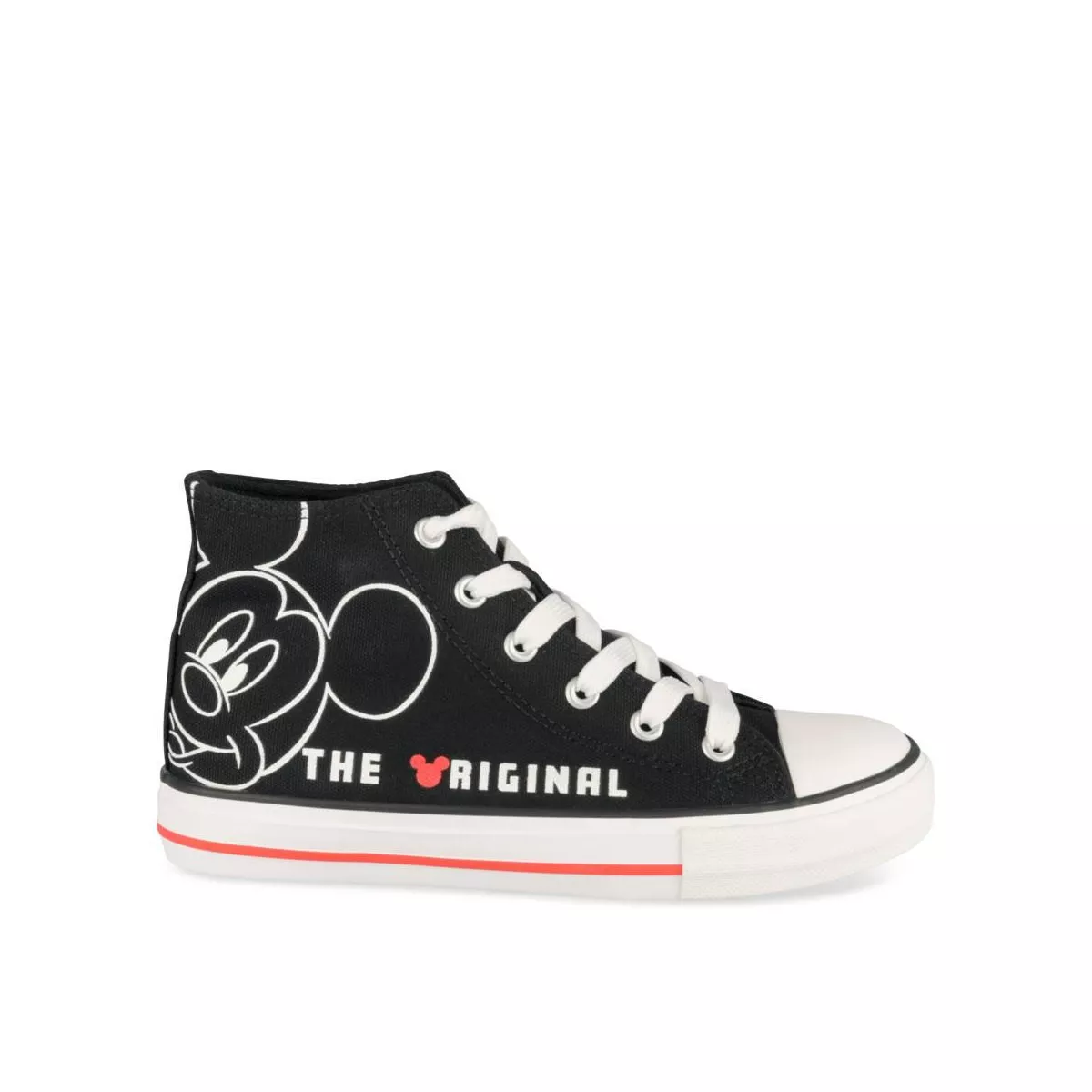Baskets NOIR MICKEY