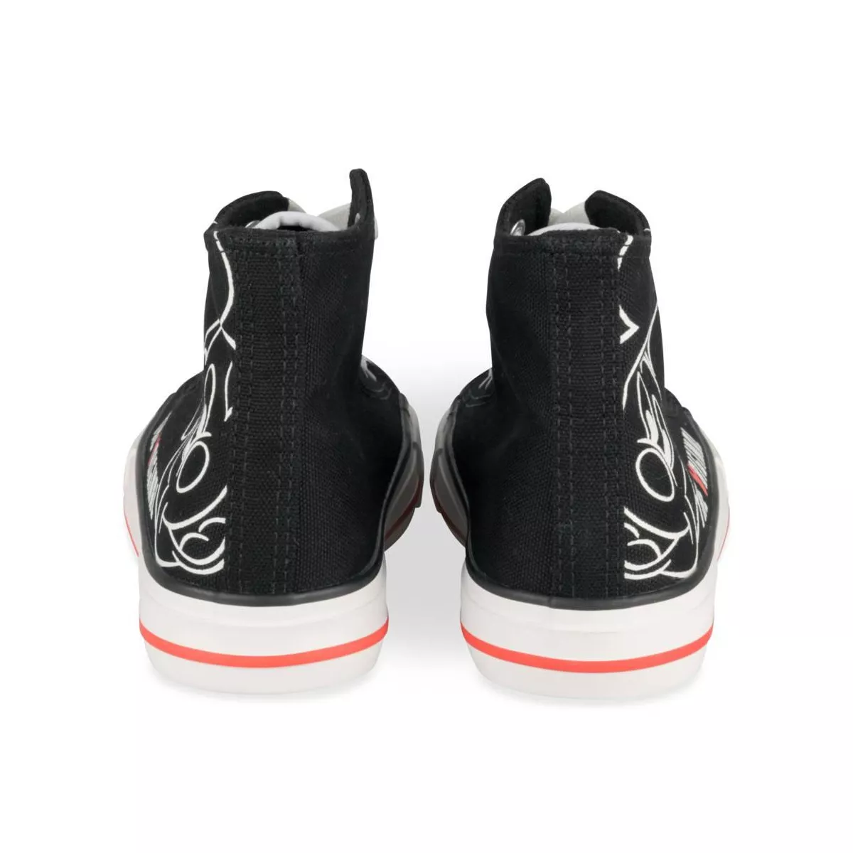 Baskets NOIR MICKEY