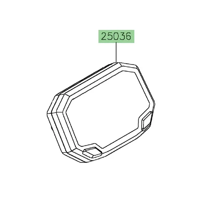 Bloc compteur TFT Kawasaki 250360132 | Moto Shop 35