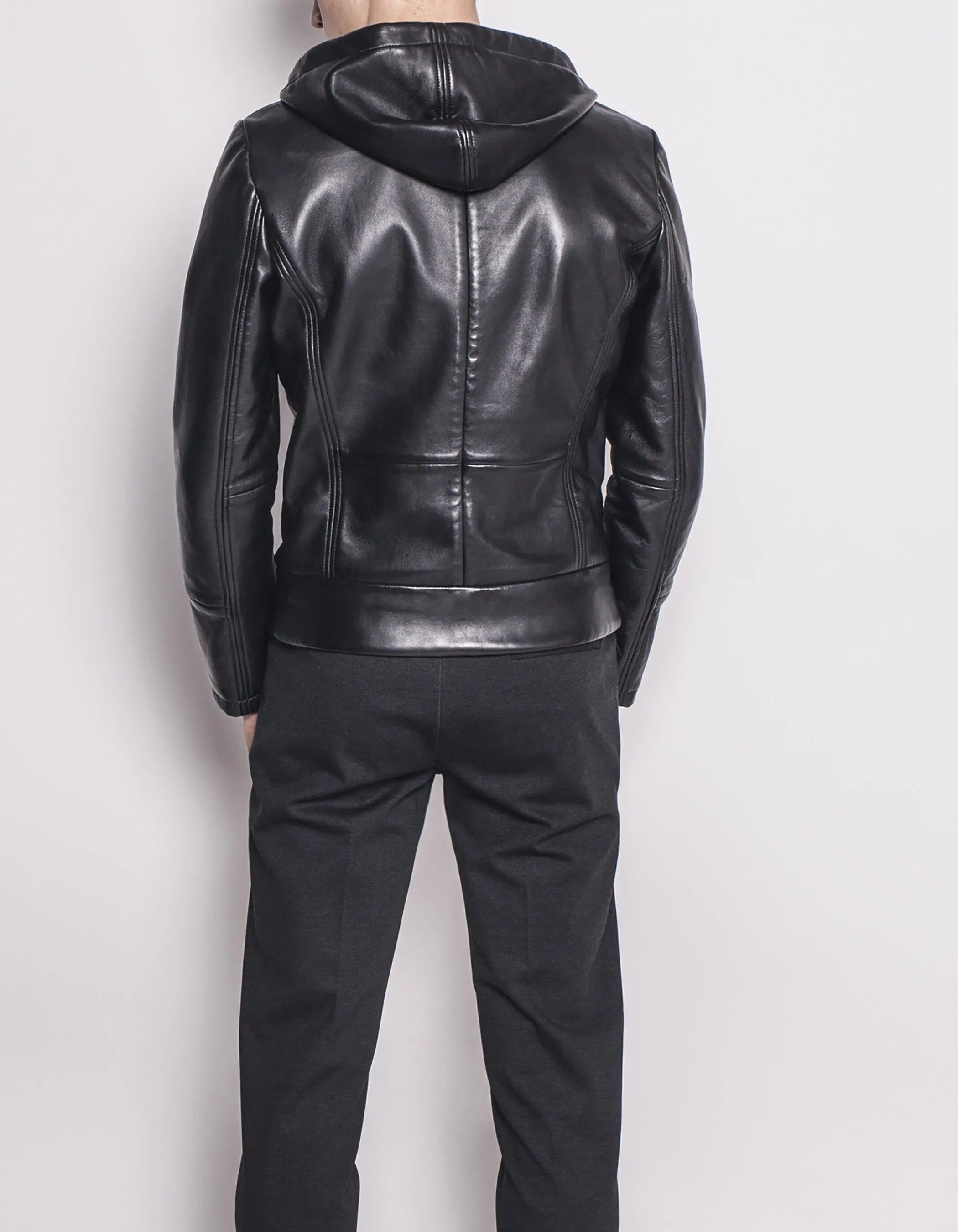 Blouson en cuir homme