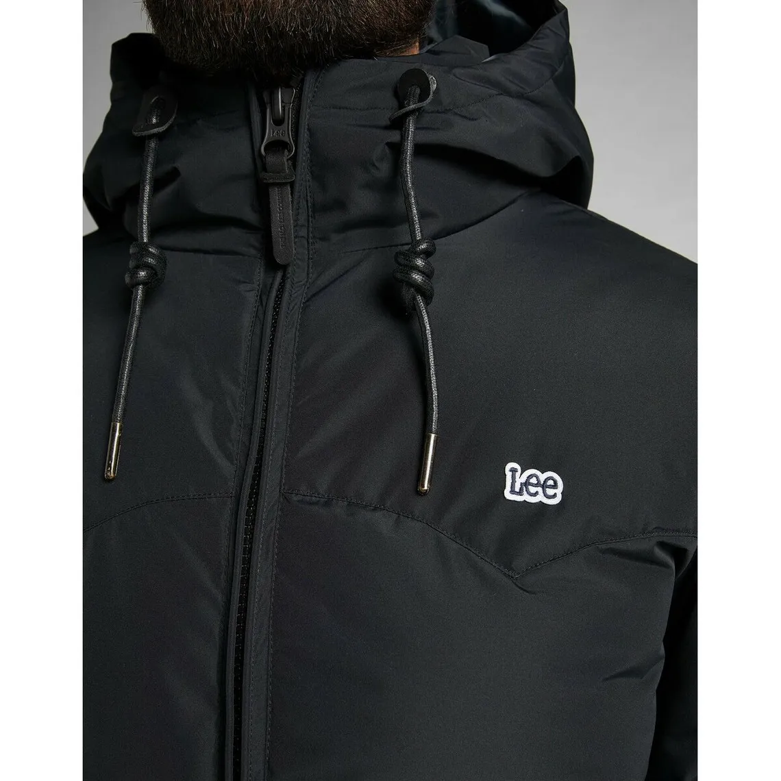 Blouson Homme Puffer Jacket noir | 3 Suisses