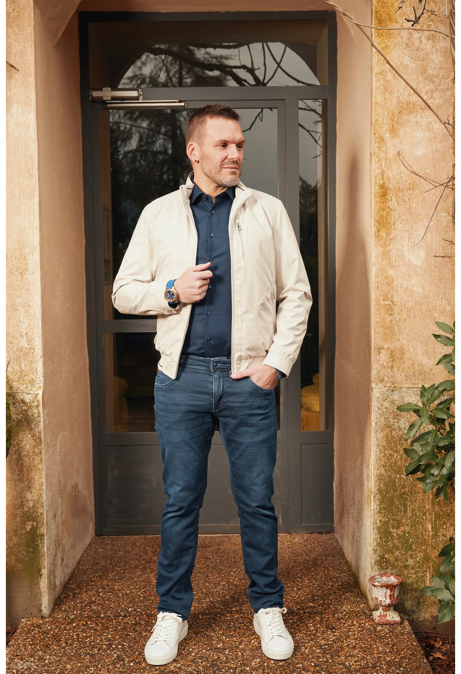 Blouson WEMBLEY beige Couleur Beige Taille 44