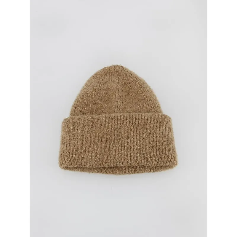 Bonnet agathe gris chiné - Lacoste | wimod