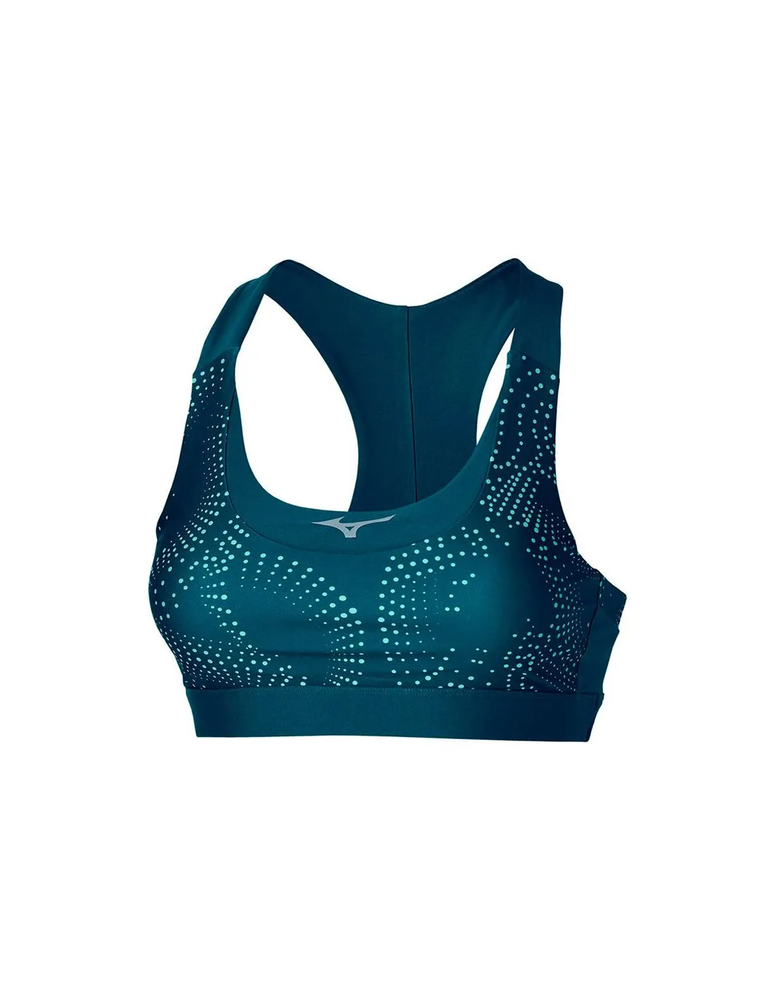 Brassiere de sport Fitness Mizuno Femme From Alpha Soutien-gorge rembourré Bleu marine
