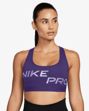 Brassière Nike Nike Pro Violet pour femme