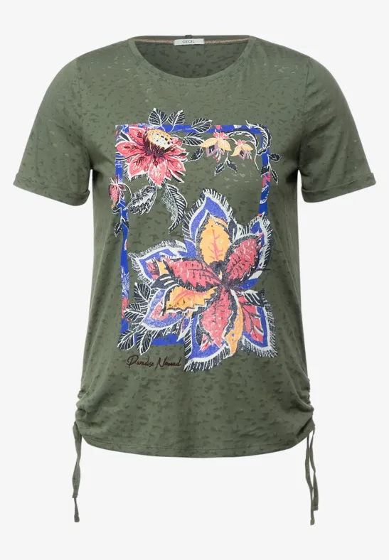 CECIL T-shirt avec imprimé photo 