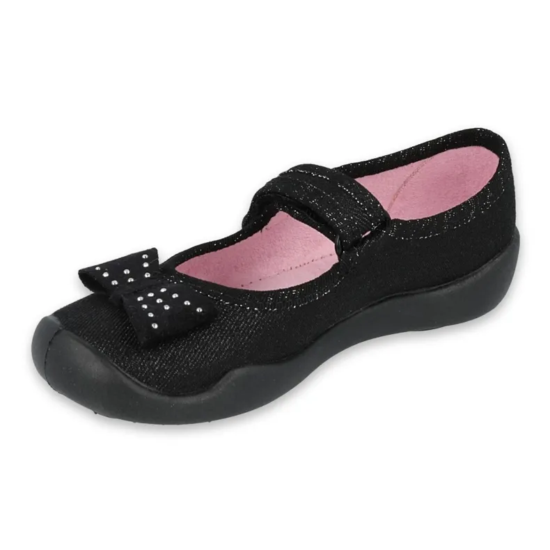 Chaussures enfant Befado 114X240 le noir argent