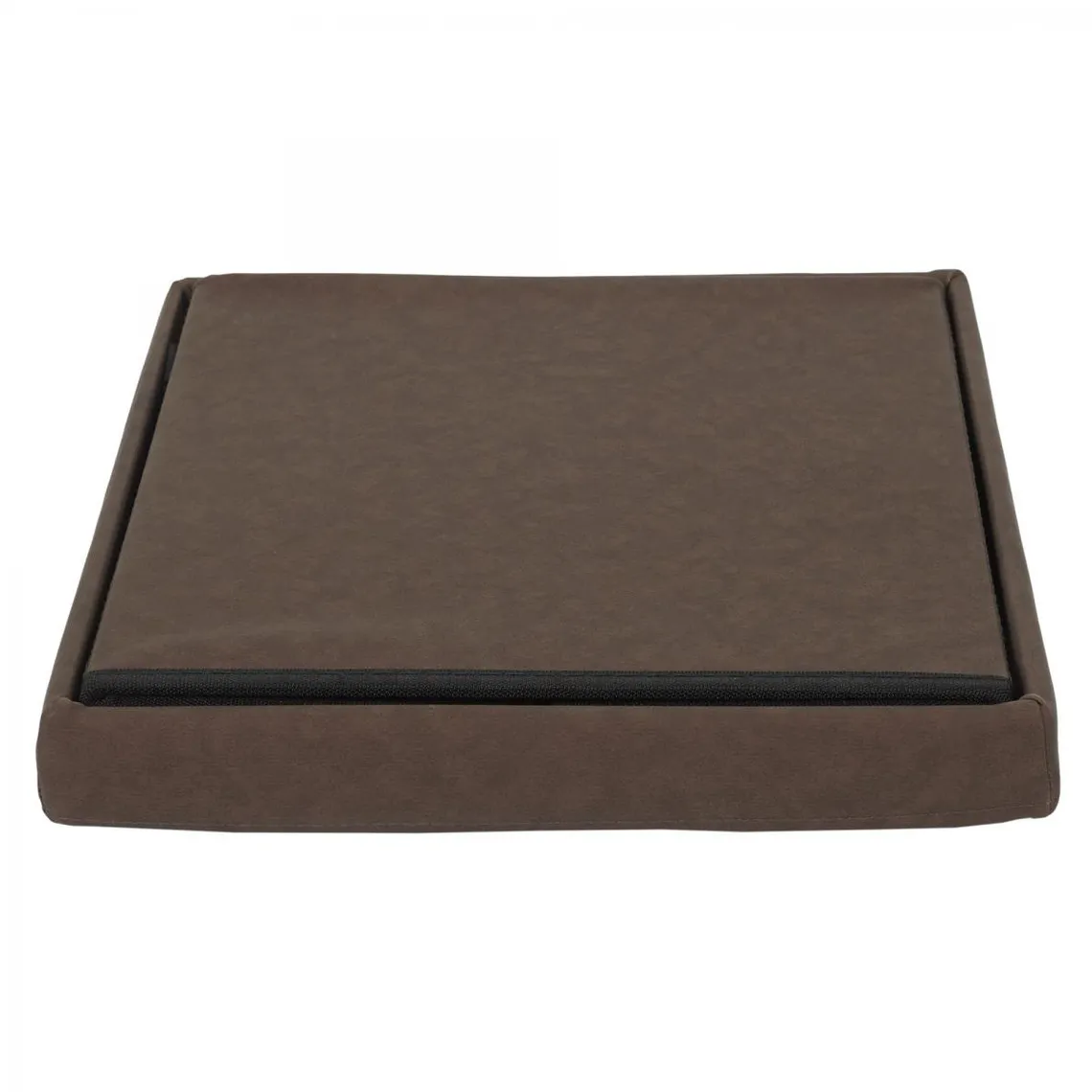 Coffre Pouf Pliable Marron | 3 Suisses