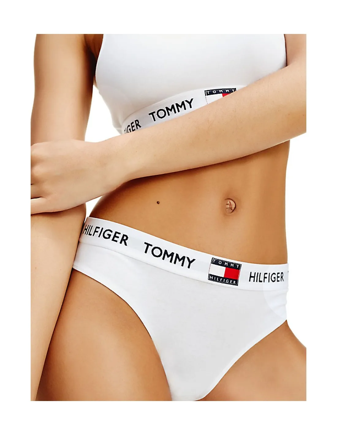 Culotte Tommy Hilfiger ref_49328 Blanc