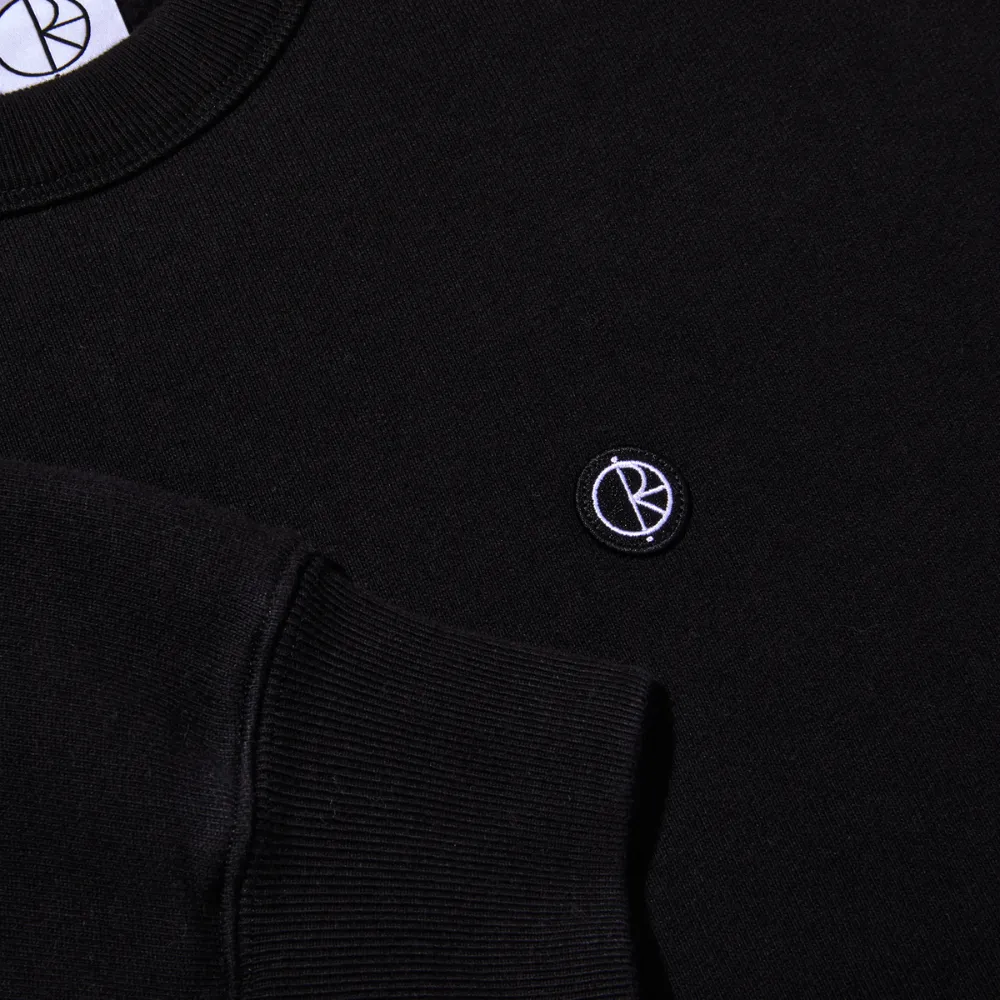 Ed Crewneck Patch Noir