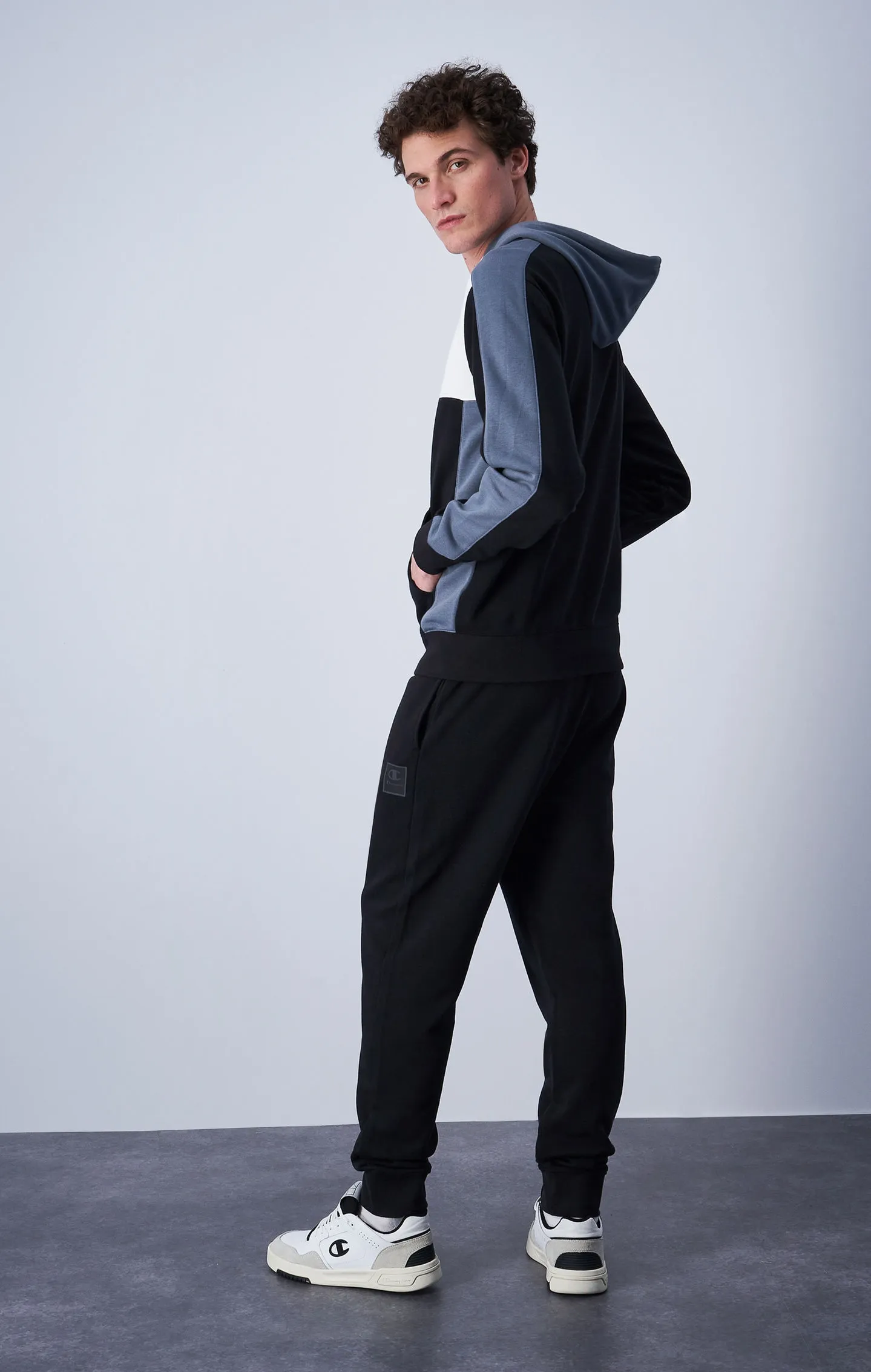Ensemble de jogging zippé colour-block | Champion France