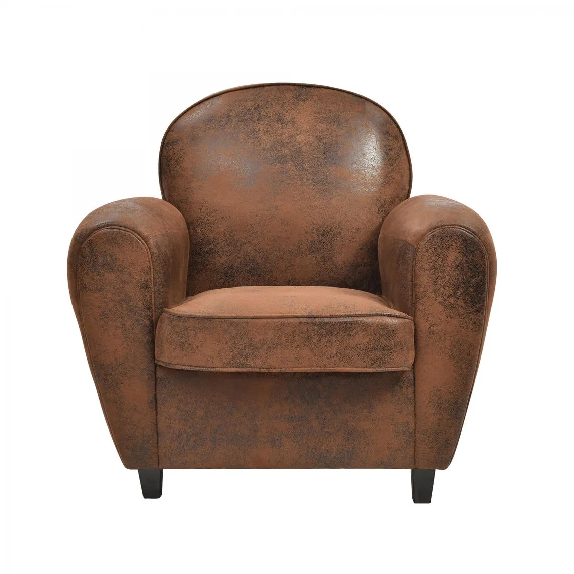 Fauteuil Club Marron | 3 Suisses