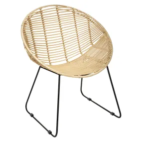 Fauteuil Rotin Rond Laora | 3 Suisses
