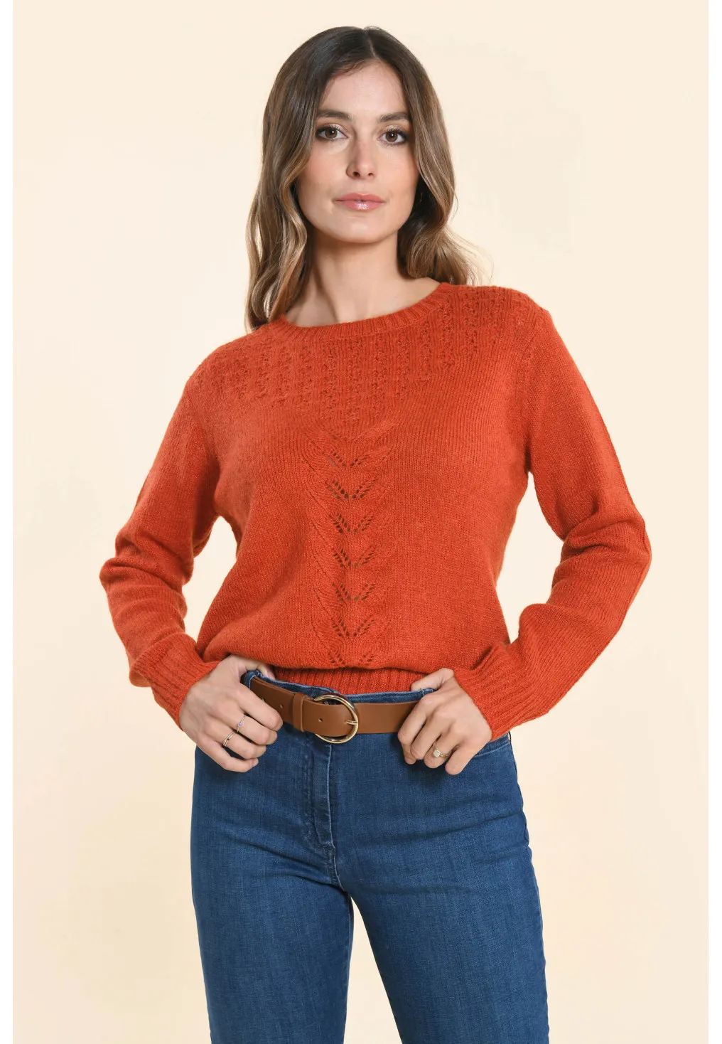FLORINE - PULL - CITROUILLE