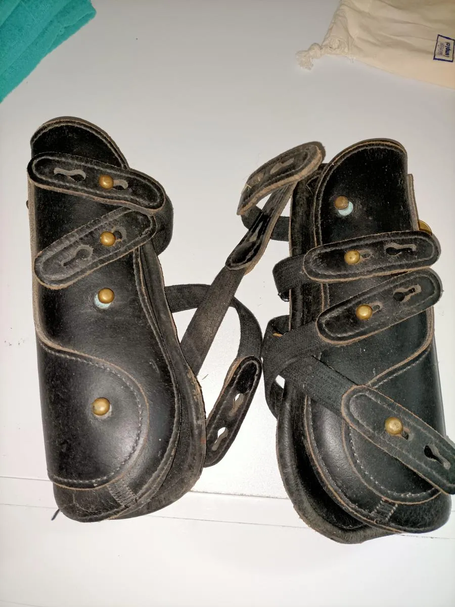 Guêtres en cuir