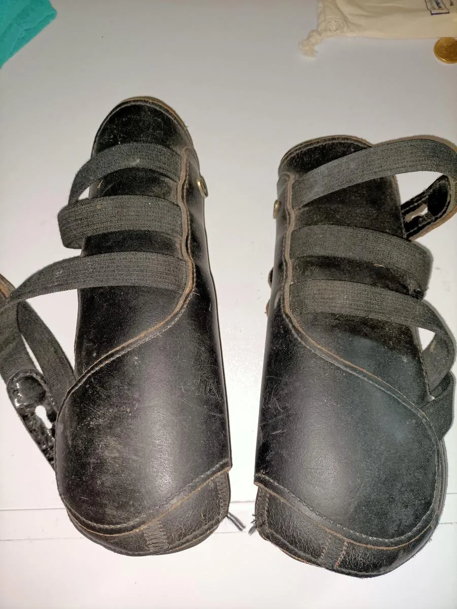 Guêtres en cuir