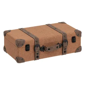 Lot de Malle en bois marron  | 3 Suisses