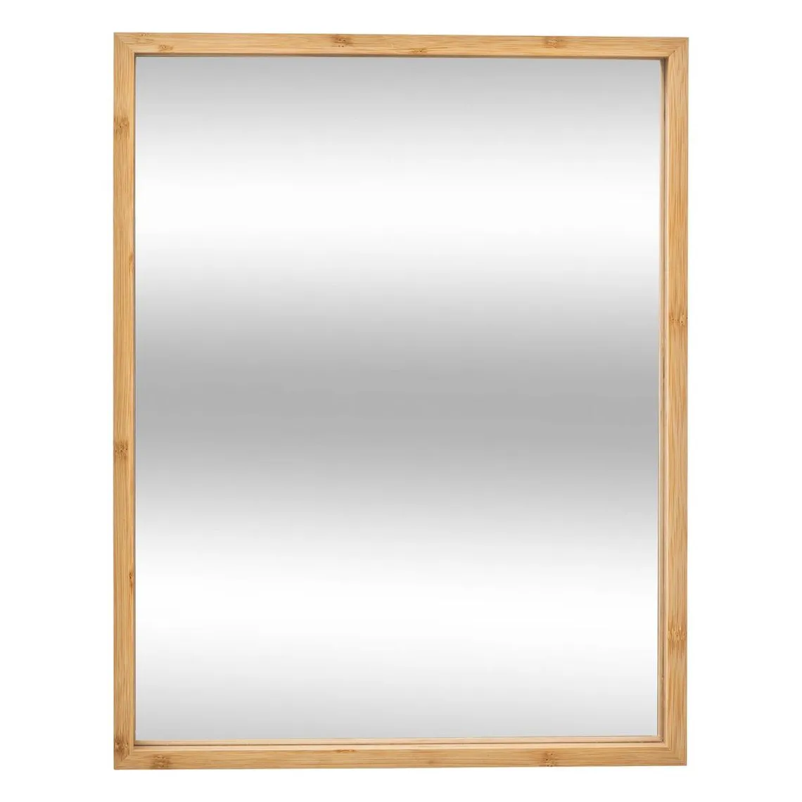 Miroir mural 34x44cm bambou marron | 3 Suisses