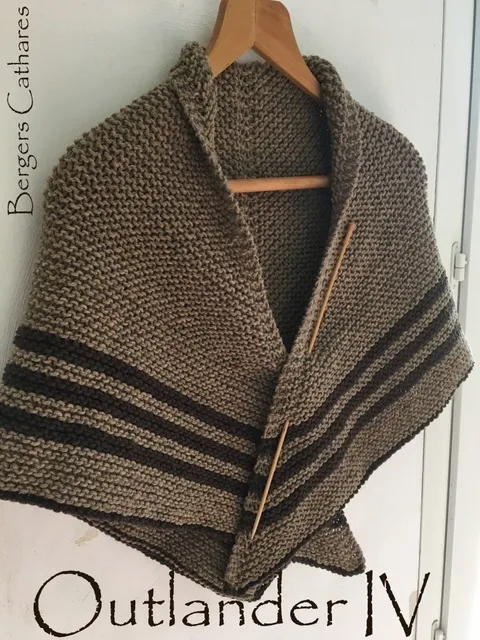 Outlander Collection – 22 patrons tricot de châles, capelets, manchettes inspirés de la série.