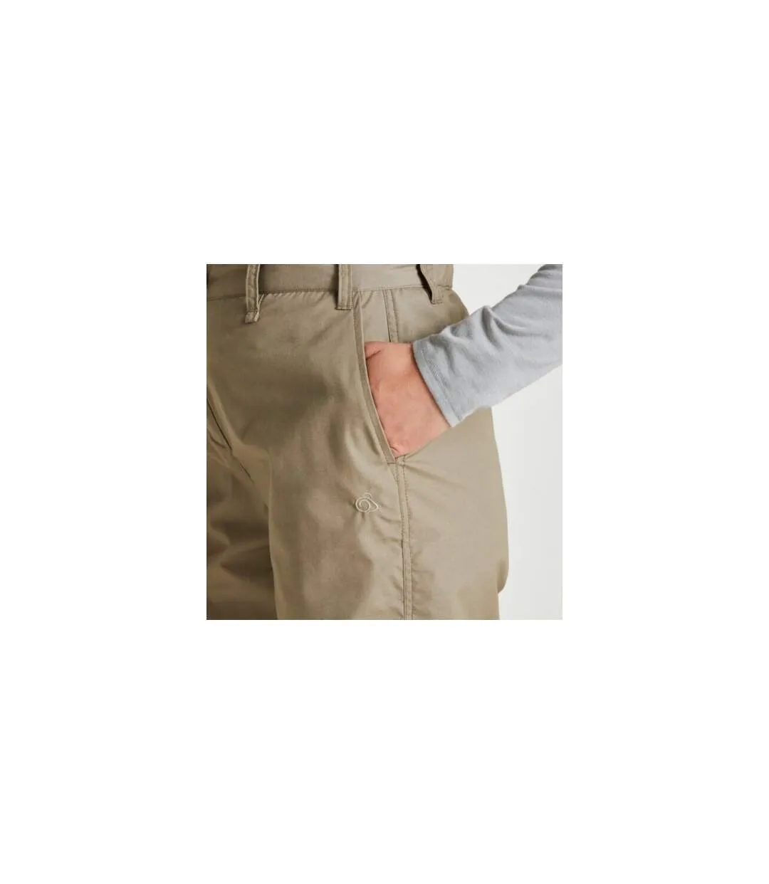 Pantalon expert kiwi femme beige foncé Craghoppers
