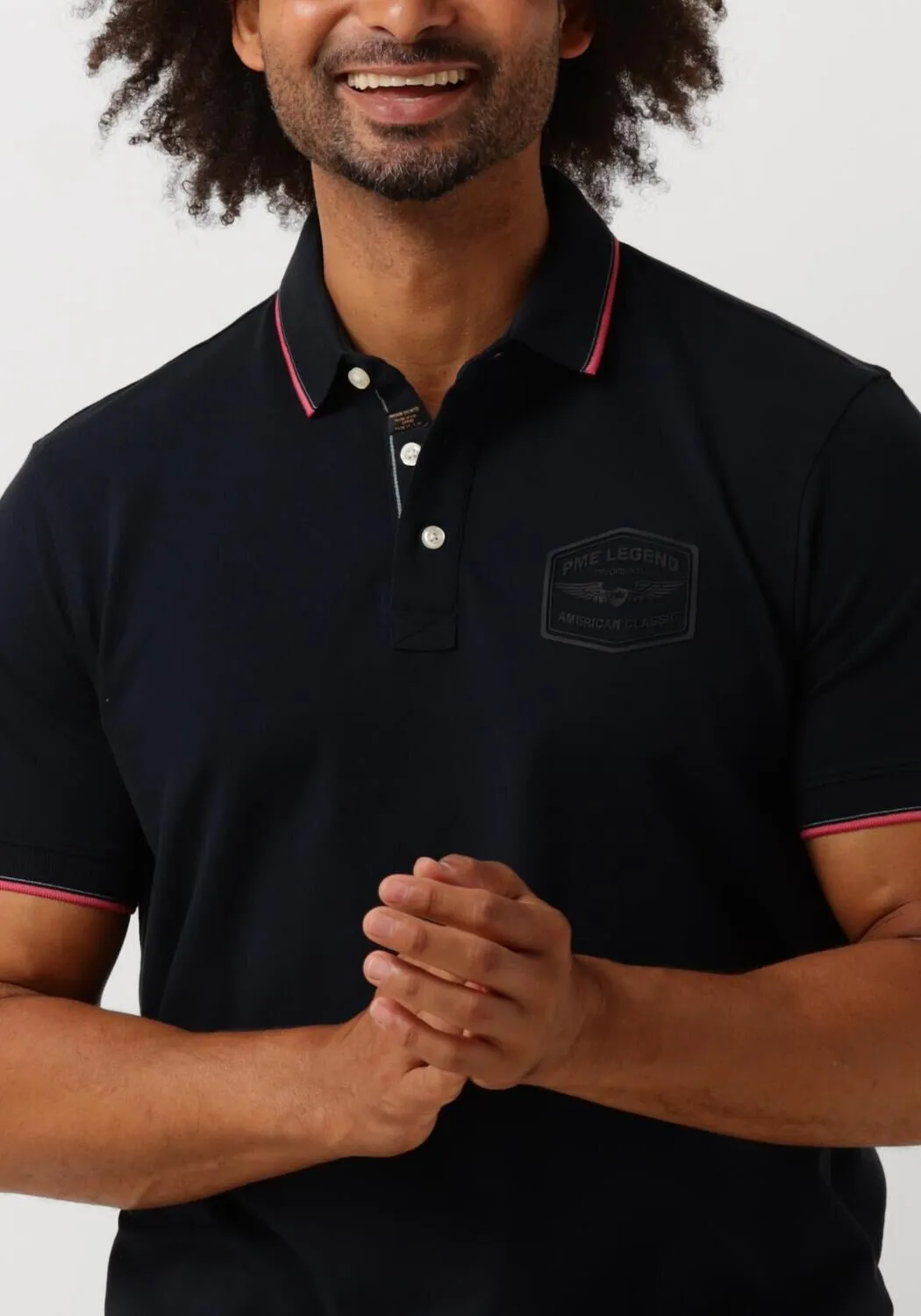 pme legend polo short sleeve polo stretch pique package en bleu