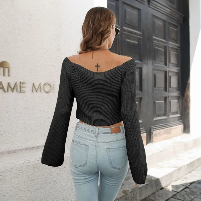 Pull chic femme vert