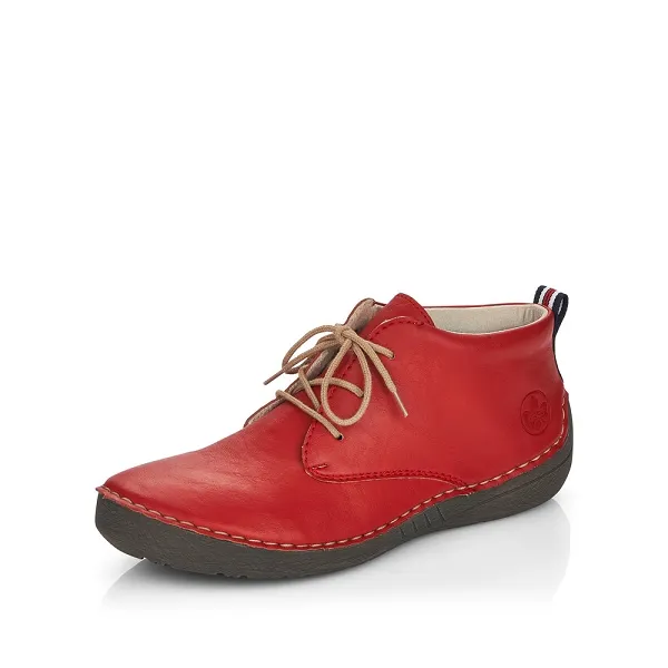 Rieker bottines et boots 52522 33 rouge