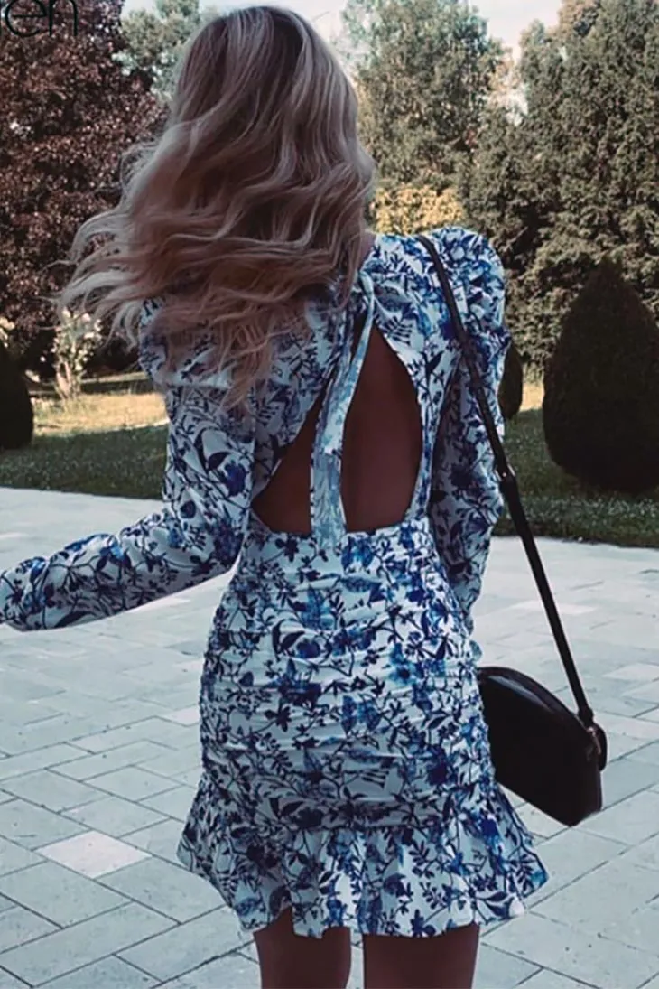 Robe Bohème Chic à Manches Longues - Alma