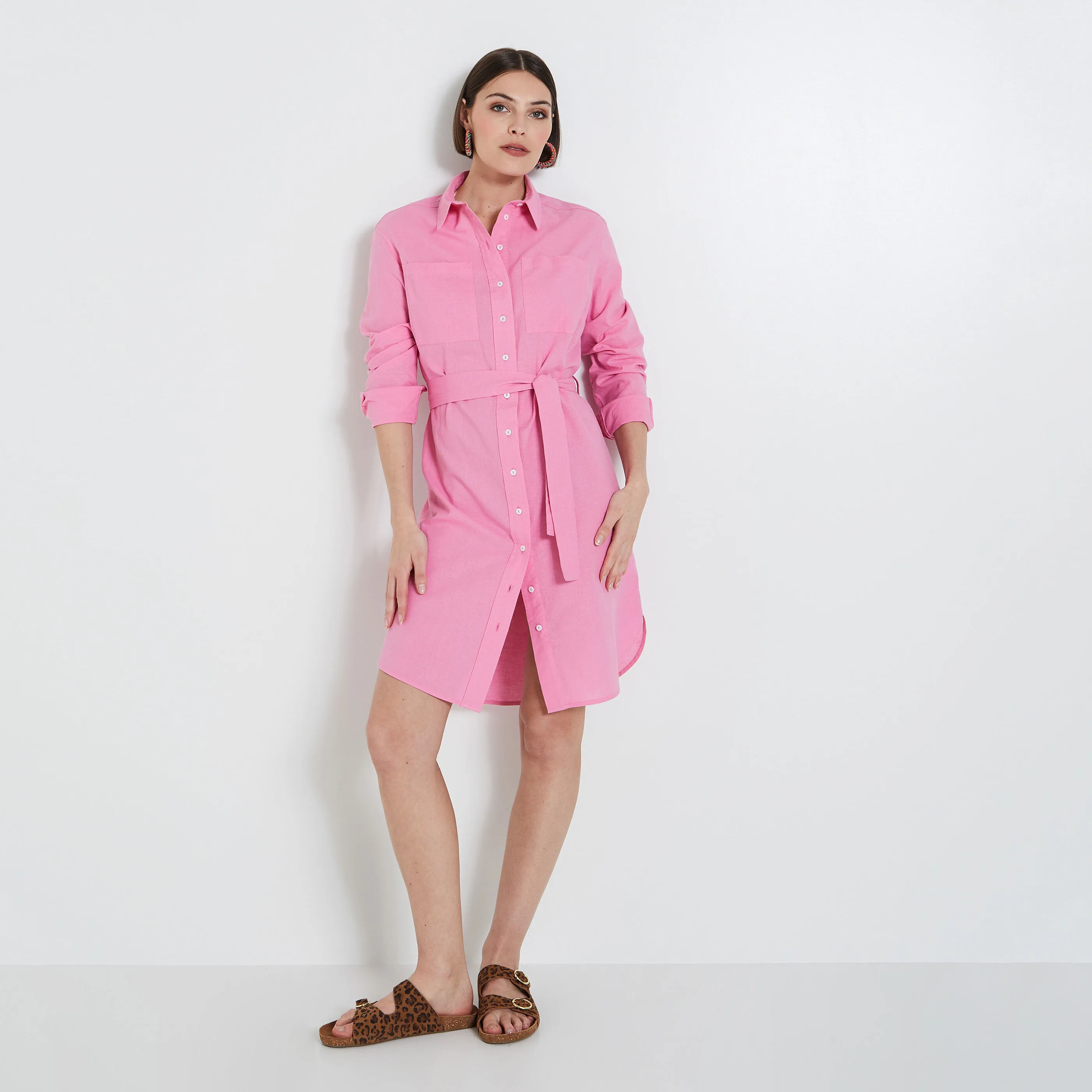 Robe chemise femme