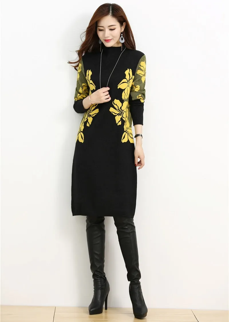 Robe Pull Fleurie