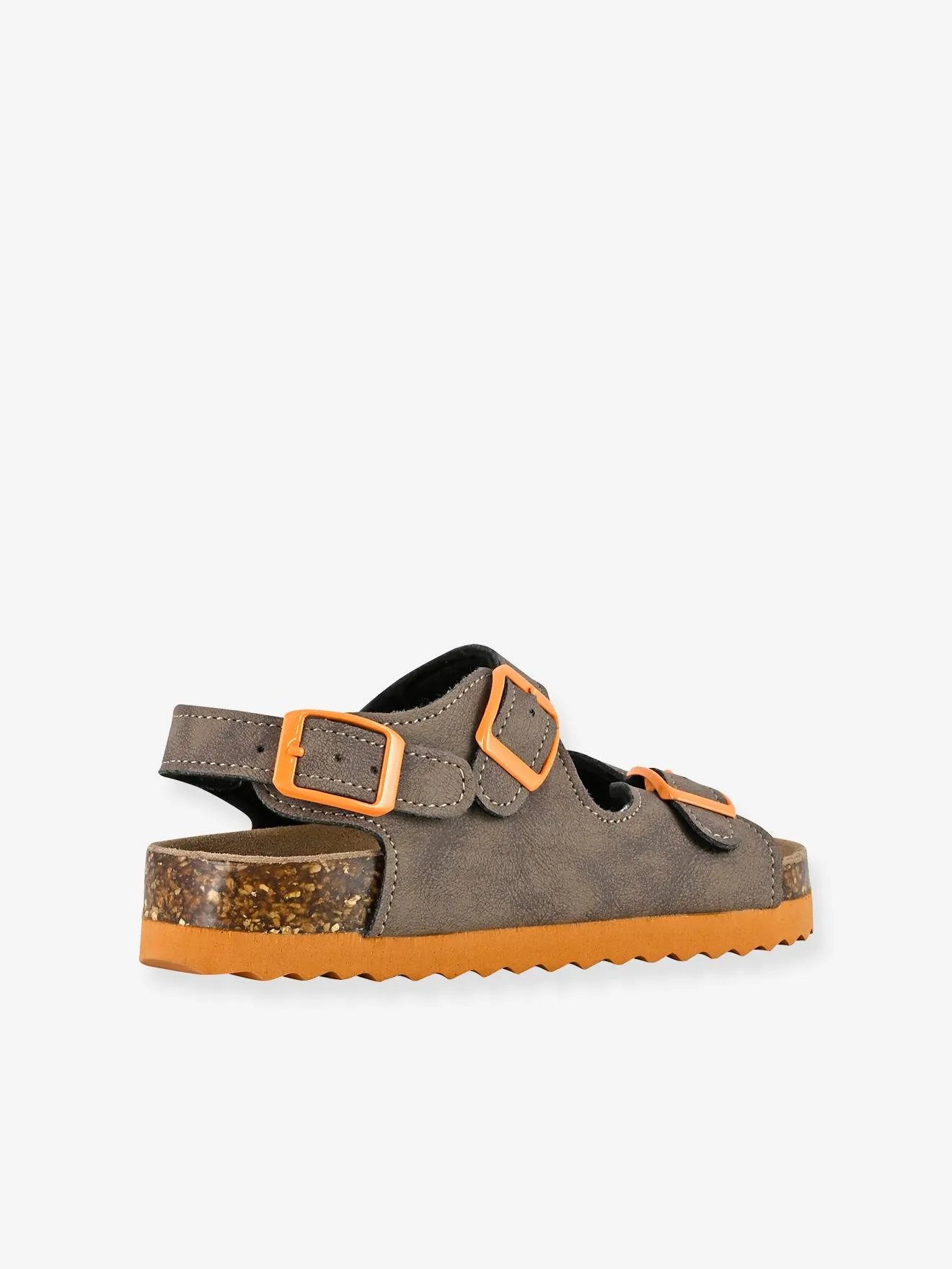 Sandales garçon 3 boucles COLORS OF CALIFORNIA brun - Colors of California