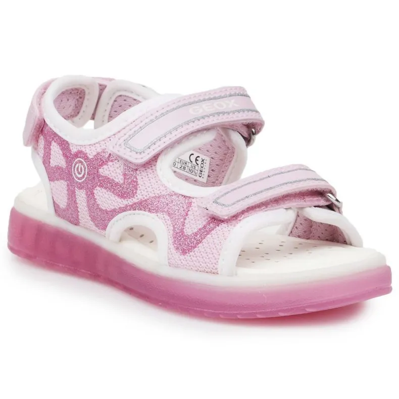 Sandales Geox J S. Blikk GB Jr J928UB-0ASAJ-C8208 rose