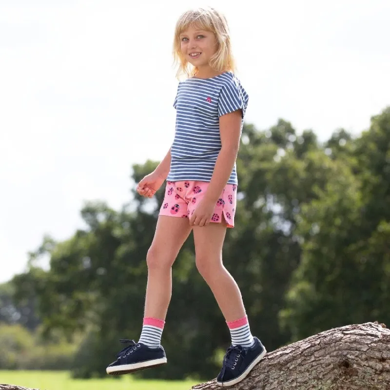 Short coton bio Coccinelle