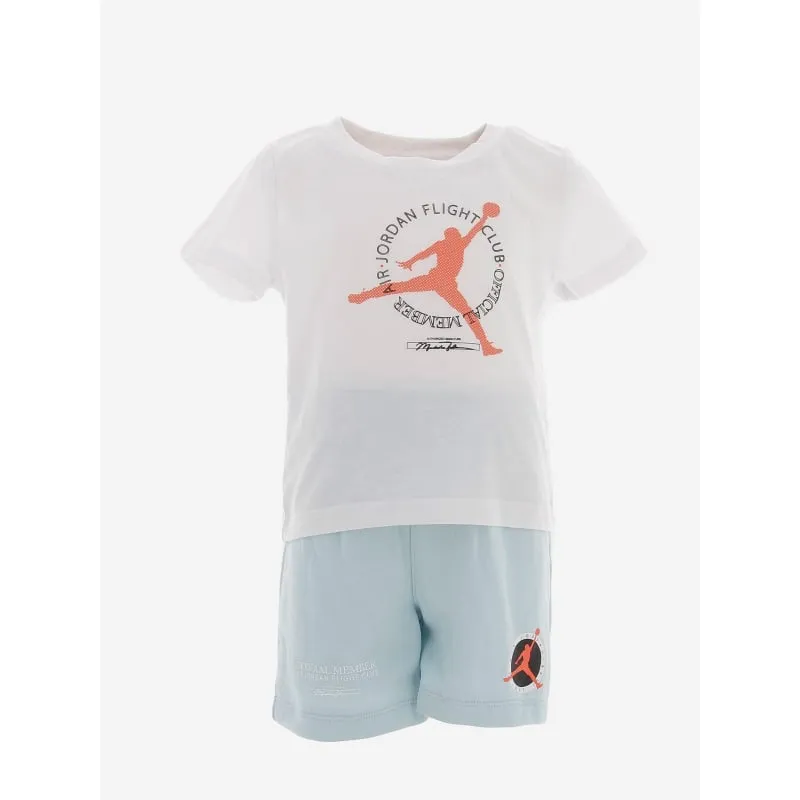 Short jogging logo brodé bleu garçon - Champion | wimod