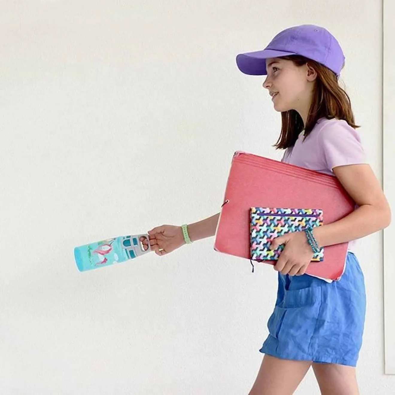 Sigg gourde filles 0,5 litre polypropylène bleu bleu - Sevira Kids