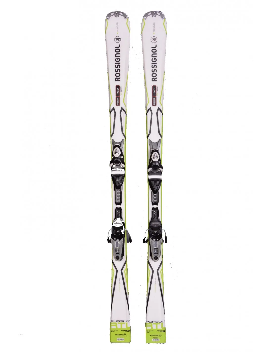 Ski Occasion Rossignol Pursuit RTL Taille de 142cm à 177cm + Fix