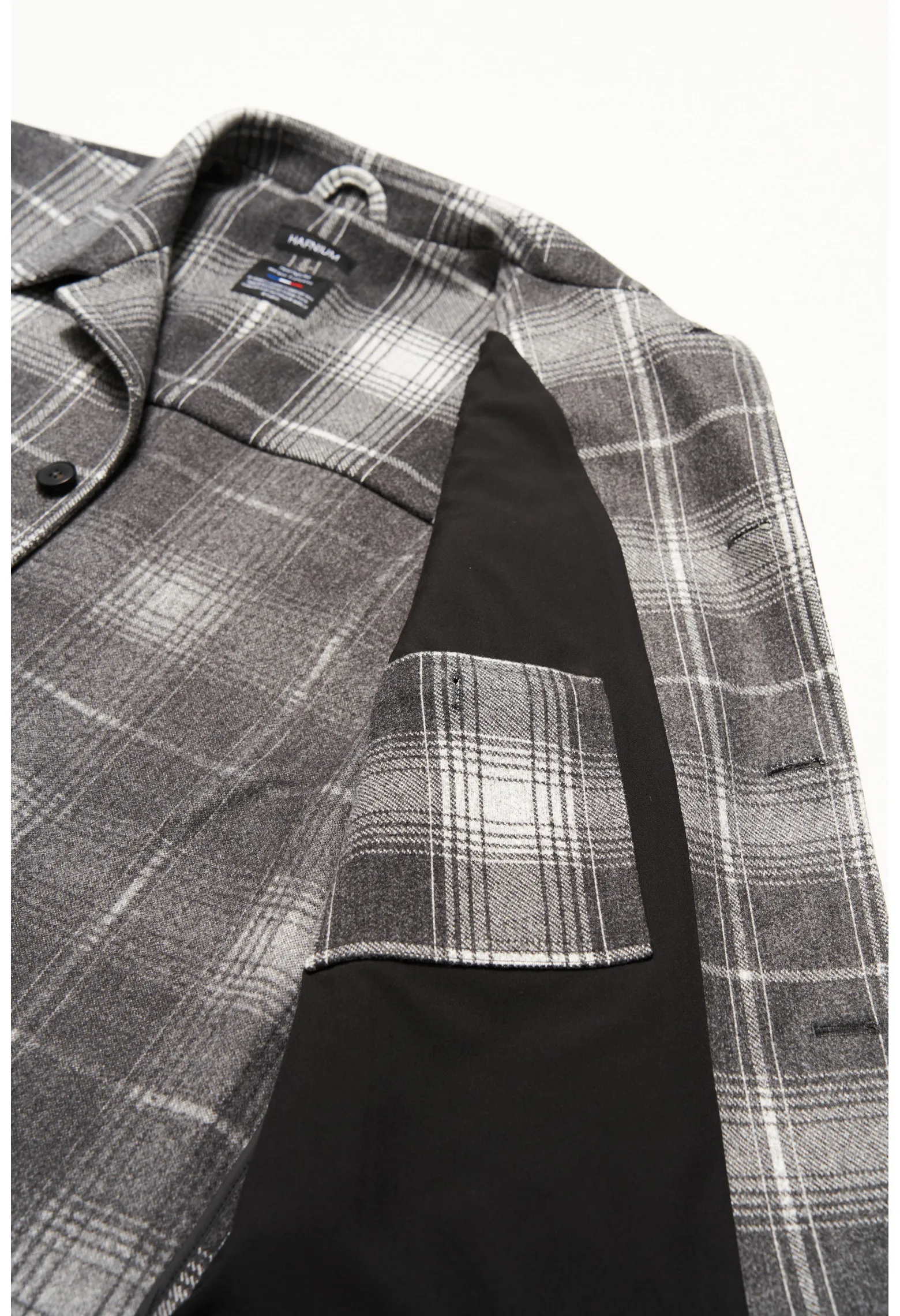 Surchemise RUBY carreaux gris Taille 46 Couleur Gris