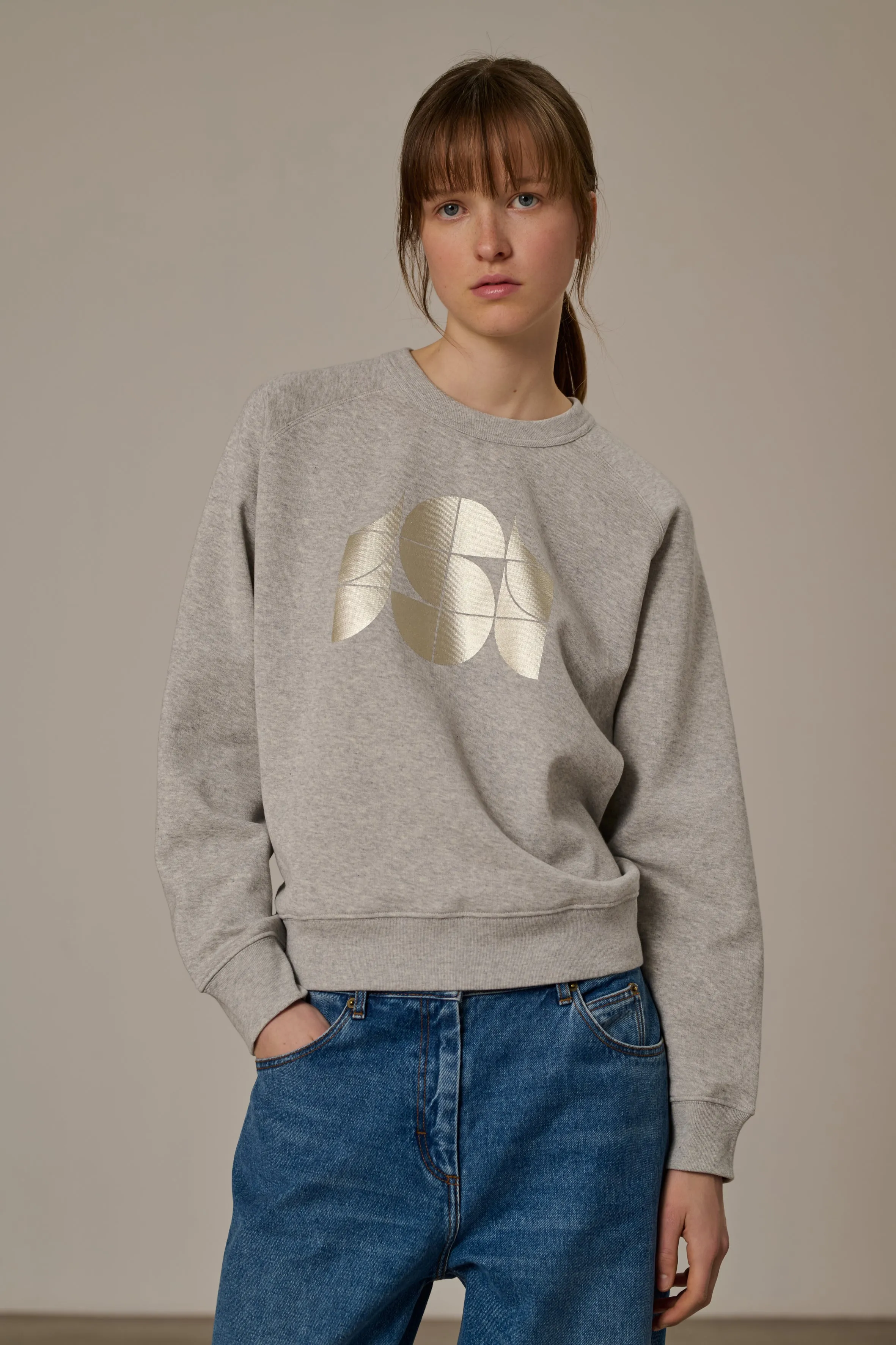 SWEAT THIBAULT GRIS