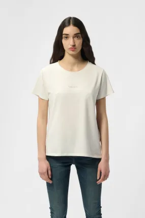 T-shirt col rond T-RIBELLE MC MIDDLE WHITE
