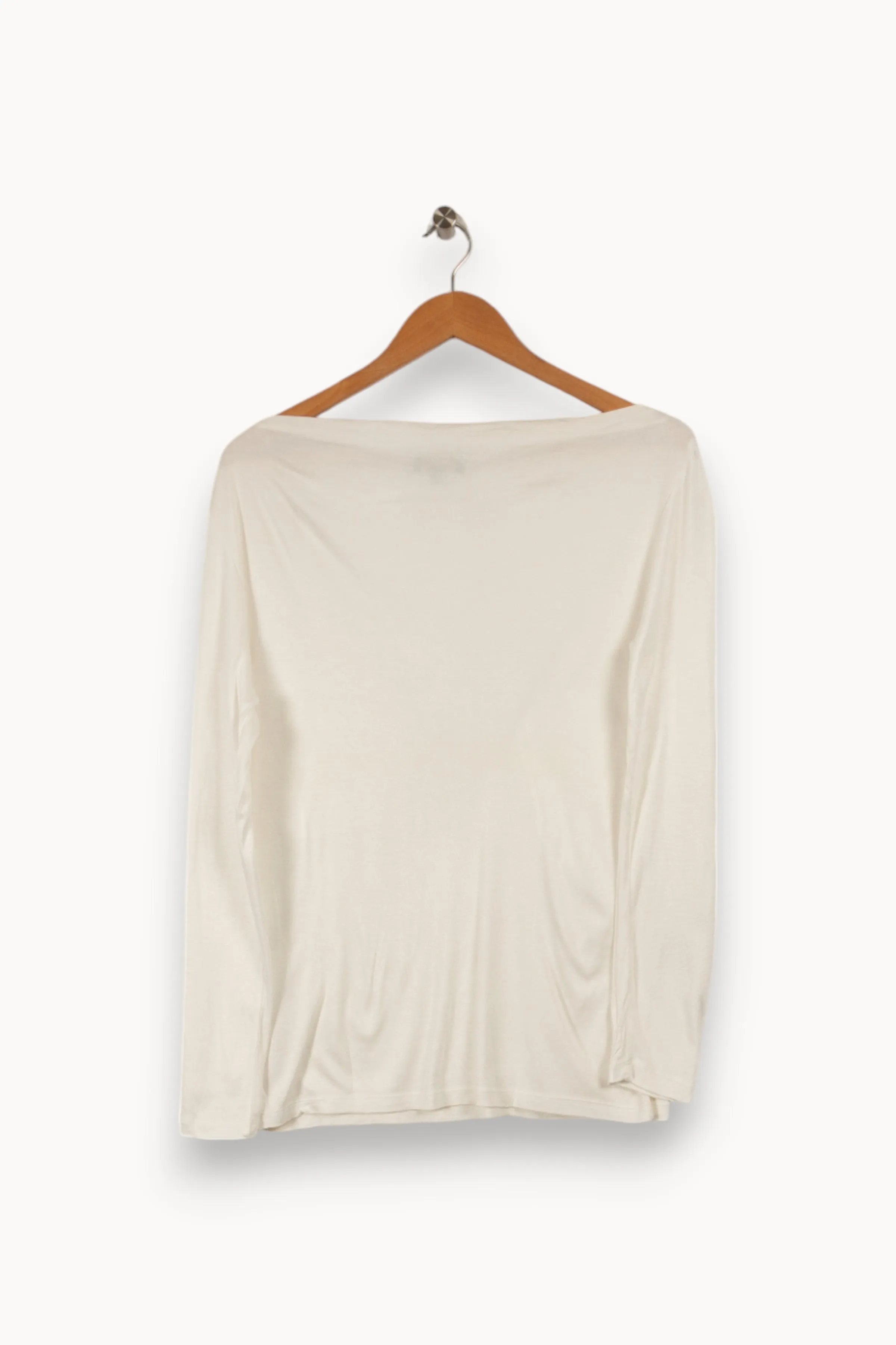 T-shirt manches longues blanc - Taille M/38