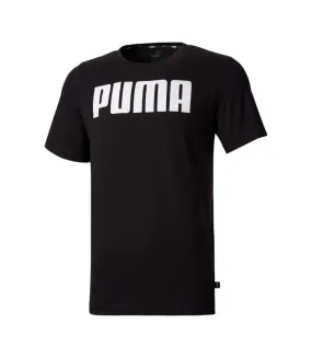T-shirt Noir Homme Puma Ess