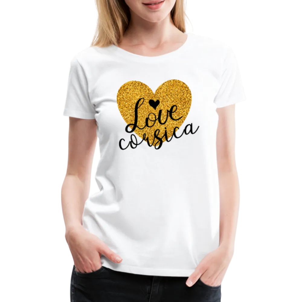 T-shirt Premium Love Corsica