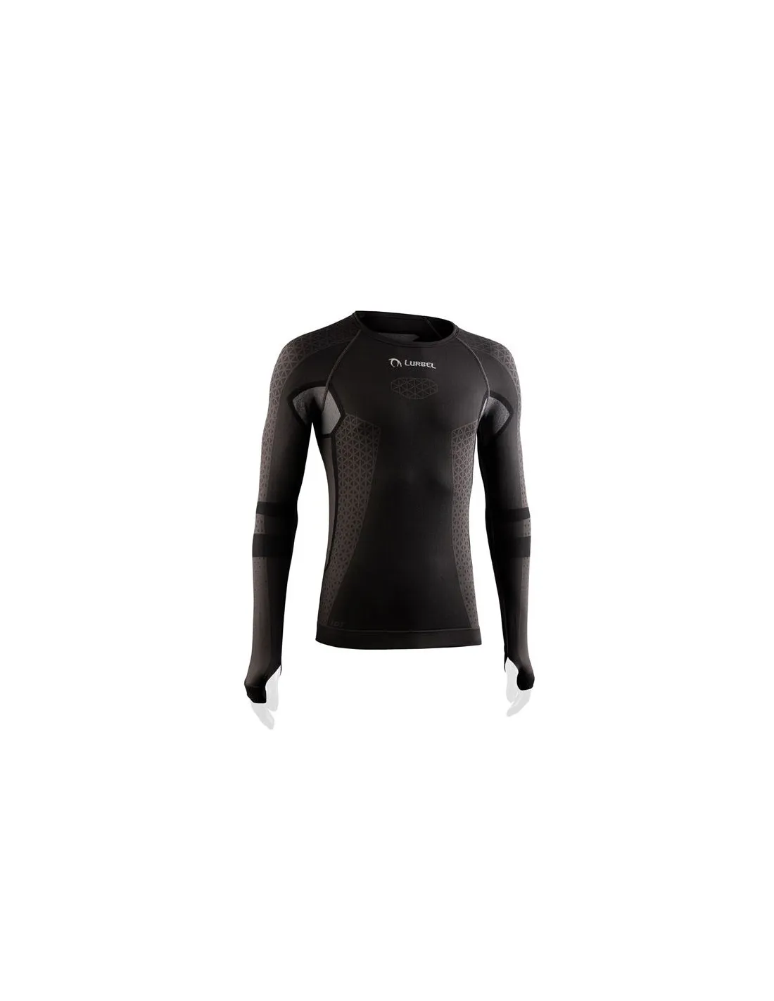 T-shirt Running Lurbel Homme by Cristallo Manches longues Marengo