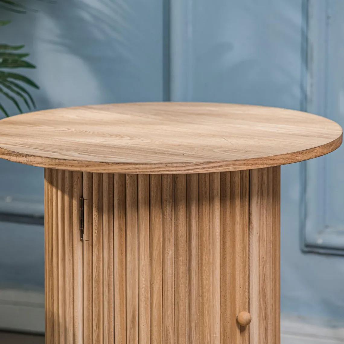Table Appoint Bout de Canape Rangement en Bois Marron | 3 Suisses