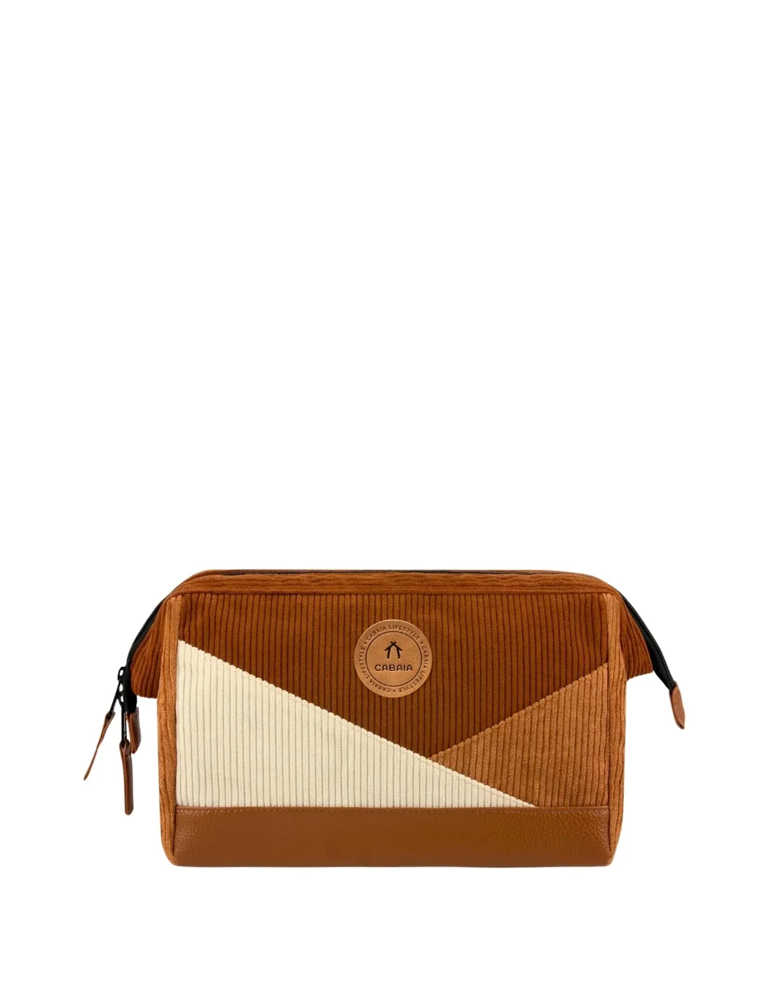 Trousse de toilette Vilakazi Street Cabaia Ref 63357 Marron 25*18.5*14.5 cm