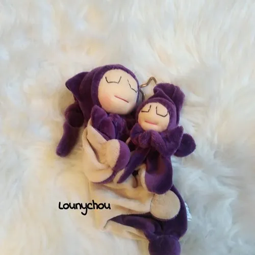 Un doudou et porte-clés assorti fait main et aux normes ce